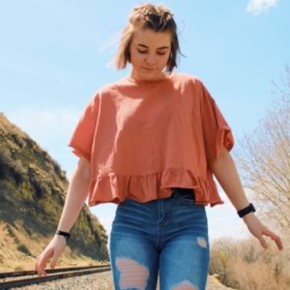 Zara Babydoll Top - Picture 1 of 3